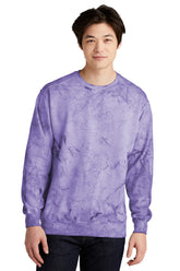 Comfort Colors® Color Blast Crewneck Sweatshirt - Amethyst - S