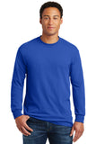 Gildan® Heavy Cotton™ 100% Cotton Long Sleeve T-Shirt - Royal - S