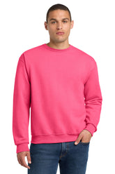 Jerzees® NuBlend® Crewneck Sweatshirt - Neon Pink - 4XL