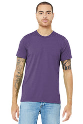 BELLA+CANVAS® Unisex Triblend Short Sleeve Tee - Purple Triblend - XS