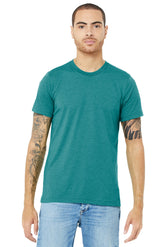 BELLA+CANVAS® Unisex Triblend Short Sleeve Tee - Teal Triblend - XS