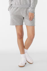 BELLA+CANVAS® Women’s Cutoff Sweatshort - Athletic Heather - S