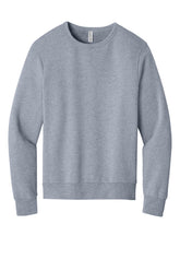BELLA+CANVAS® Unisex Sponge Fleece Classic Crewneck Sweatshirt - Athletic Heather - XS