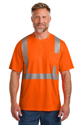 CornerStone® ANSI 107 Class 2 Segmented Tape Tee - Safety Orange - S