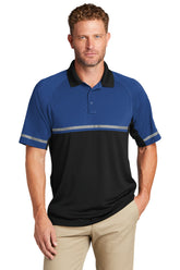 CornerStone® Select Lightweight Snag-Proof Enhanced Visibility Polo - Royal/ Black - XS