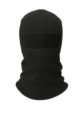 CornerStone® Rib Knit Face Mask - Black - OSFA