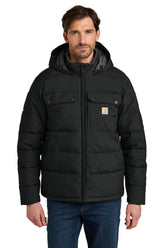 Carhartt® Montana Insulated Hooded Jacket - Black - S