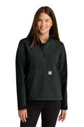 Carhartt® Women’s Rain Defender® Soft Shell Jacket - Black - XS