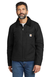 Carhartt® Tall Duck Detroit Jacket - Black - LT