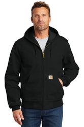 Carhartt® Tall Thermal-Lined Duck Active Jac - Black - LT