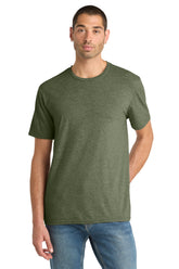 District® Perfect Blend® CVC Tee - Heathered Olive - XS