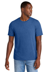 District® Perfect Weight® CVC Tee - Heathered Deep Royal - XS