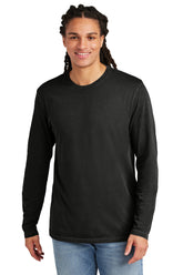 District Wash™ Long Sleeve Tee - Black - XS