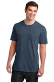 District ® Very Important Tee ® with Pocket - Heathered Navy - XS