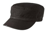 District® Distressed Military Hat - Black - OSFA