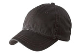 District ® Thick Stitch Cap - Black - OSFA