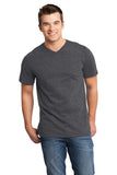 District ® Very Important Tee ® V-Neck - Heathered Charcoal - XS