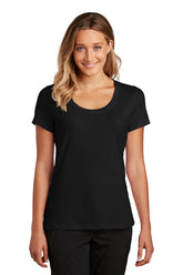 District ® Women’s Flex Scoop Neck Tee - Black - XS