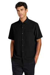 Mercer+Mettle® Short Sleeve UV Capital Tech Shirt - Deep Black - XS
