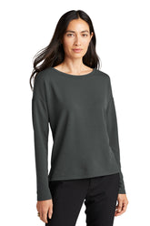 Mercer+Mettle® Women's Stretch Drop Shoulder Pullover - Anchor Grey - XS