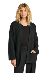 Mercer+Mettle® Women's Open Cardi - Deep Black - XS
