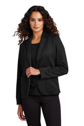 Mercer+Mettle® Women's Relaxed Knit Blazer - Deep Black - XS