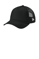 New Era® A-Frame Snapback Mesh Back Cap - Flag Black/ Black - OSFA
