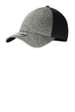 New Era® Shadow Stretch Mesh Cap - Black/ Shadow Heather - S/M