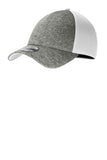 New Era® Shadow Stretch Mesh Cap - White/ Shadow Heather - S/M