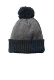New Era ® Colorblock Cuffed Beanie - Navy/ Heather Grey - OSFA