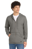New Era® Thermal Full-Zip Hoodie - Shadow Grey Heather - XS