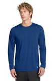 New Era ® Series Performance Long Sleeve Crew Tee - Royal - XS