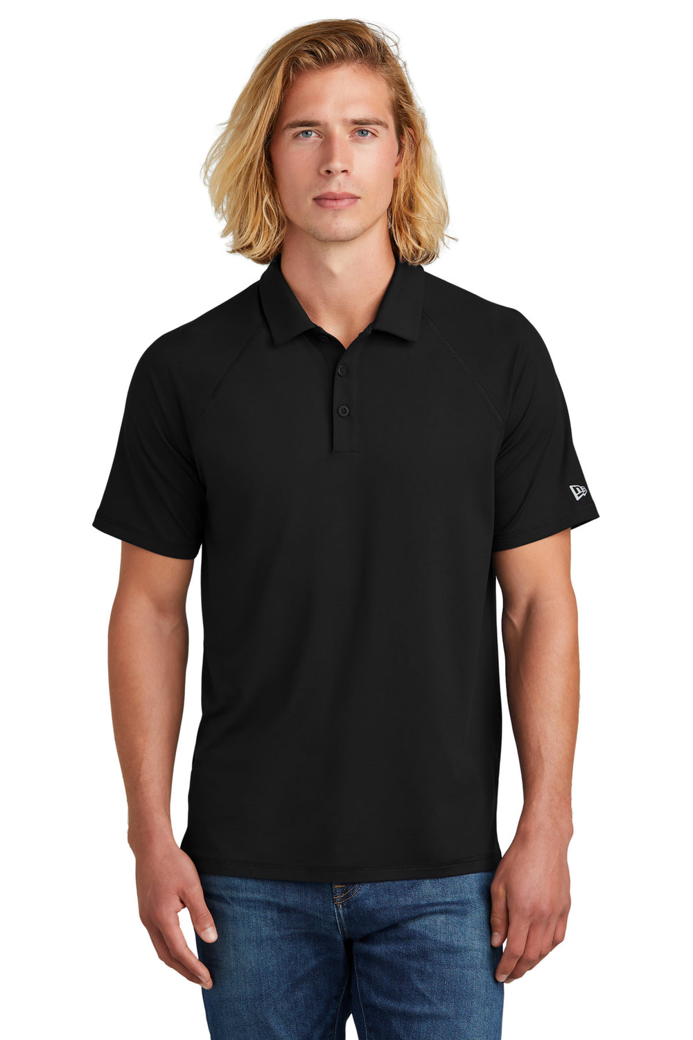 New Era® Power Polo - Black - XS