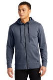 New Era ® Tri-Blend Fleece Full-Zip Hoodie - True Navy Heather - XS