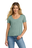 Next Level Apparel® Women's Festival Scoop Neck Tee - Stonewash Green - XS