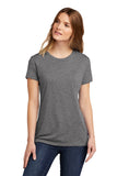 Next Level Apparel® Women's CVC Tee - Dark Heather Gray - XS