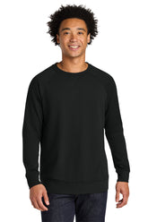 Next Level Apparel® Laguna Raglan Sweatshirt - Black - XS