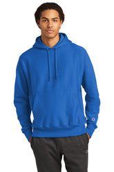Champion ® Reverse Weave ® Hooded Sweatshirt - Athletic Royal - S