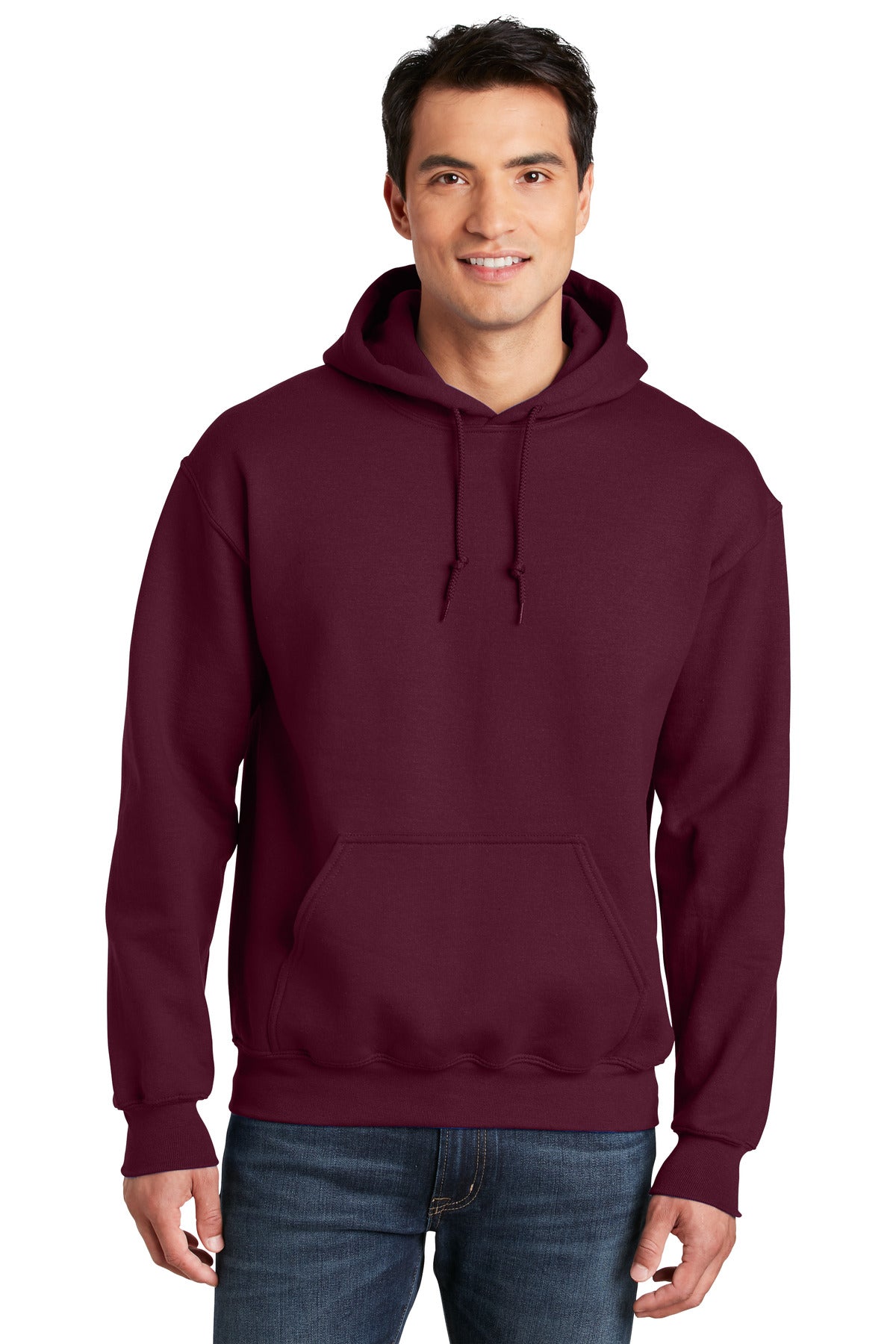 Gildan® DryBlend® Pullover Hooded Sweatshirt - Maroon - S