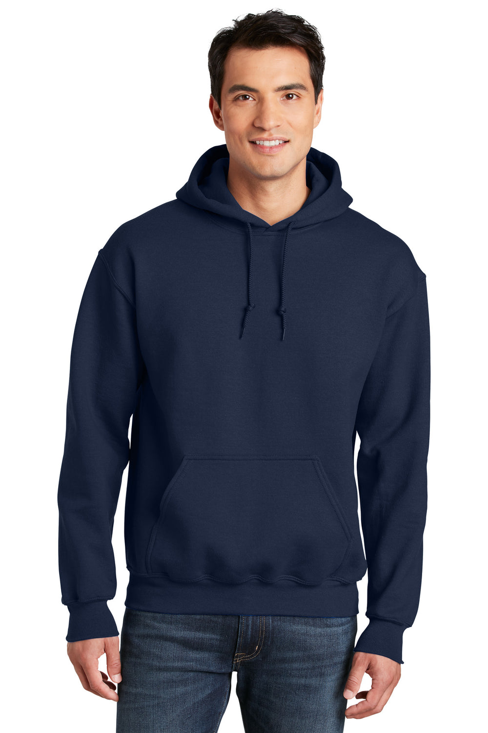 Gildan® DryBlend® Pullover Hooded Sweatshirt - Navy - S