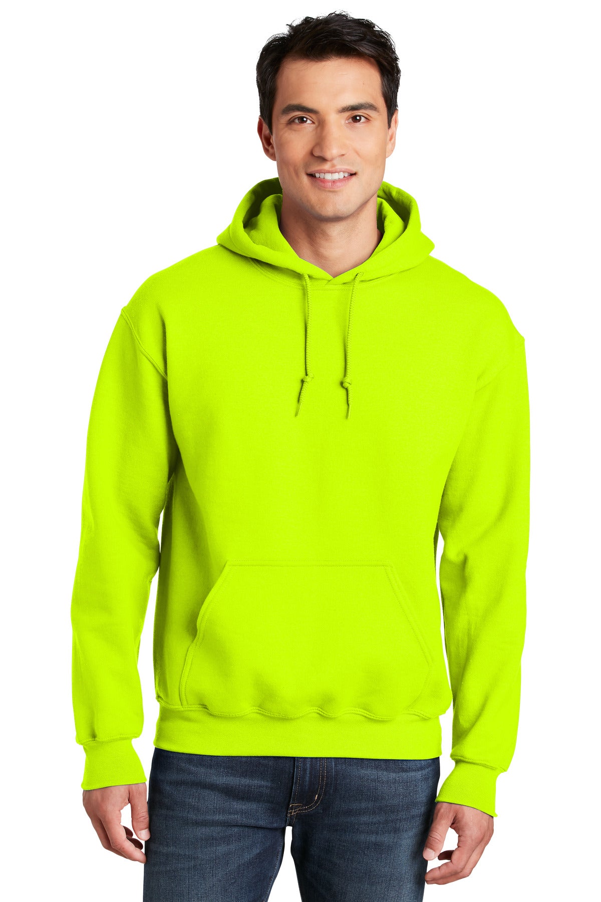 Gildan® DryBlend® Pullover Hooded Sweatshirt - Safety Green - S