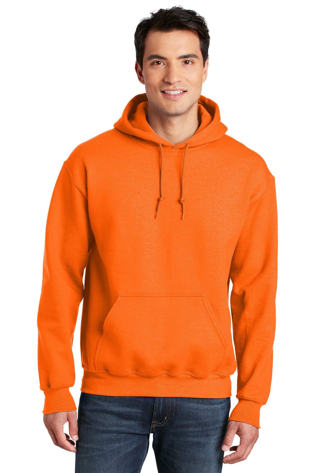 Gildan® DryBlend® Pullover Hooded Sweatshirt - S. Orange - S