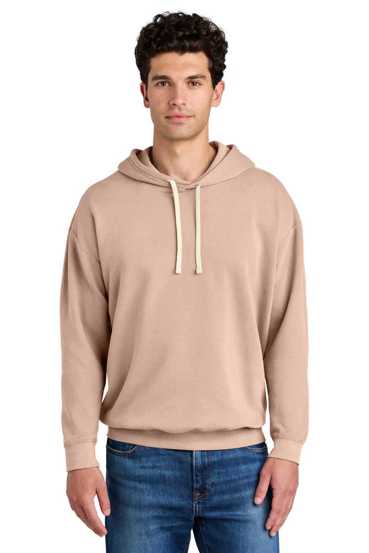 Comfort Colors® Lightweight Hooded Sweatshirt - Peachy - 2XL