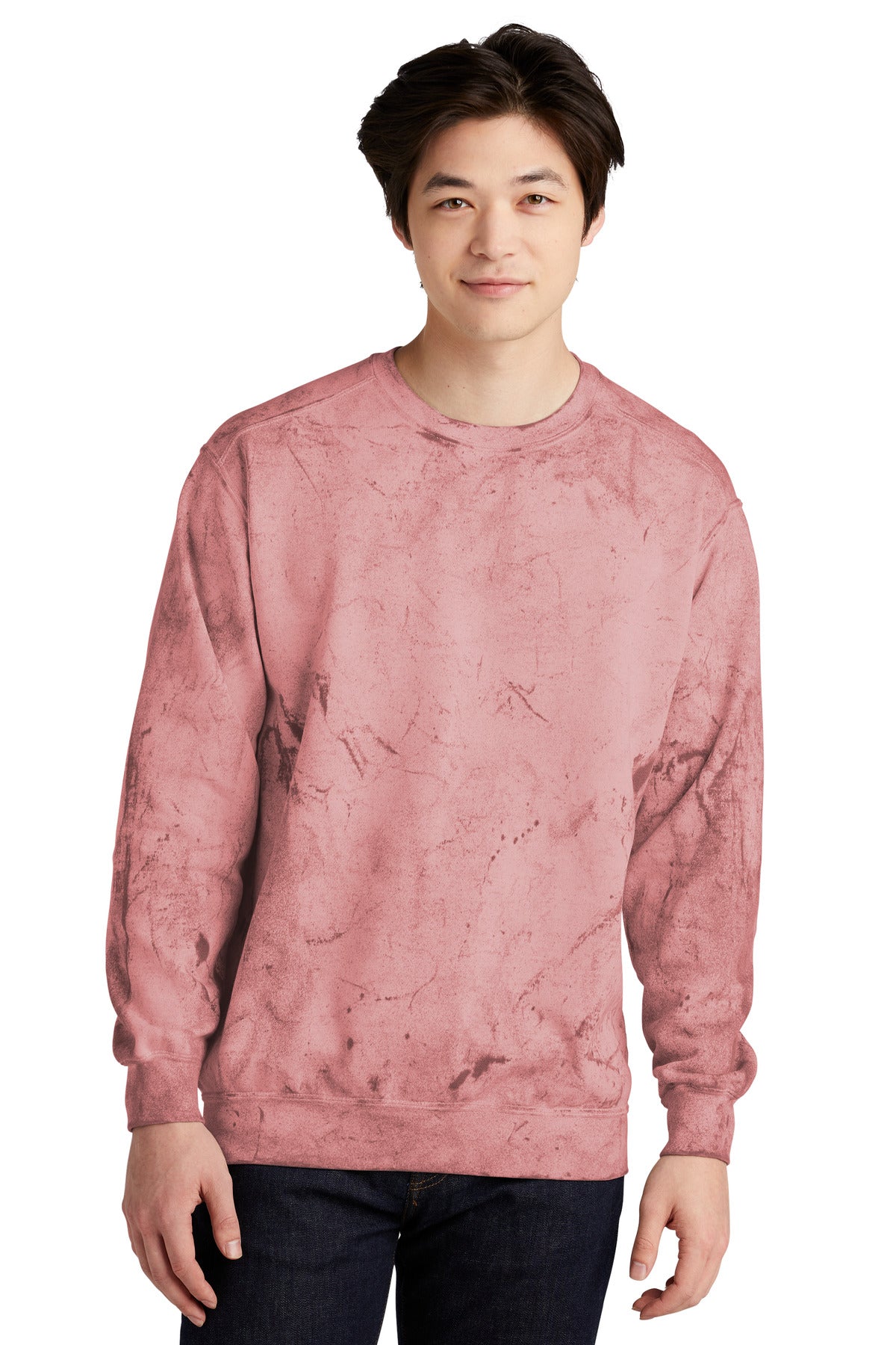Comfort Colors® Color Blast Crewneck Sweatshirt - Clay - S