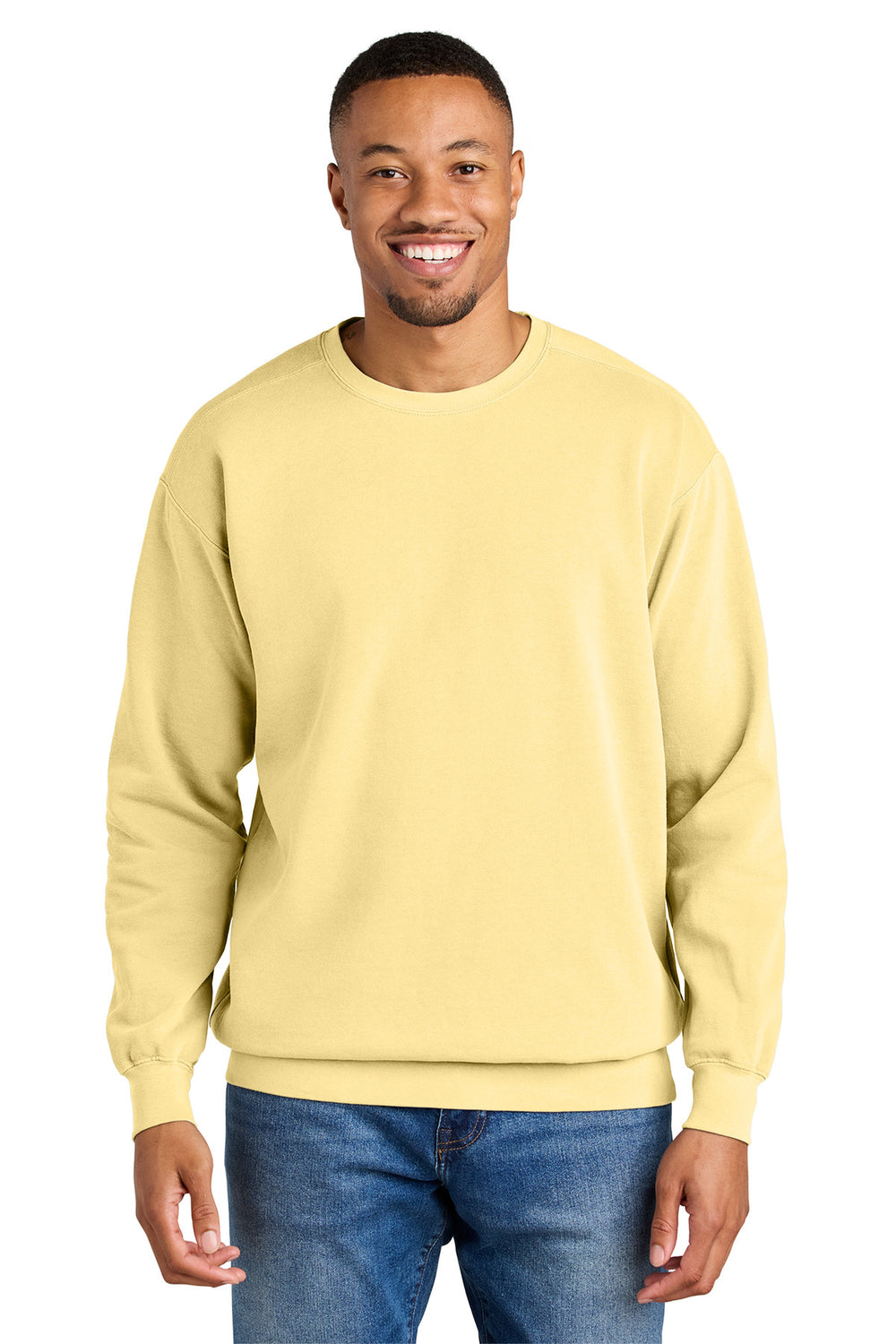 Comfort Colors® Ring Spun Crewneck Sweatshirt - Butter - 2XL