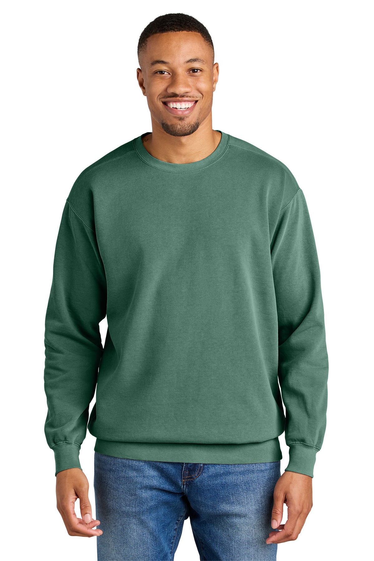Comfort Colors® Ring Spun Crewneck Sweatshirt - Light Green - 2XL