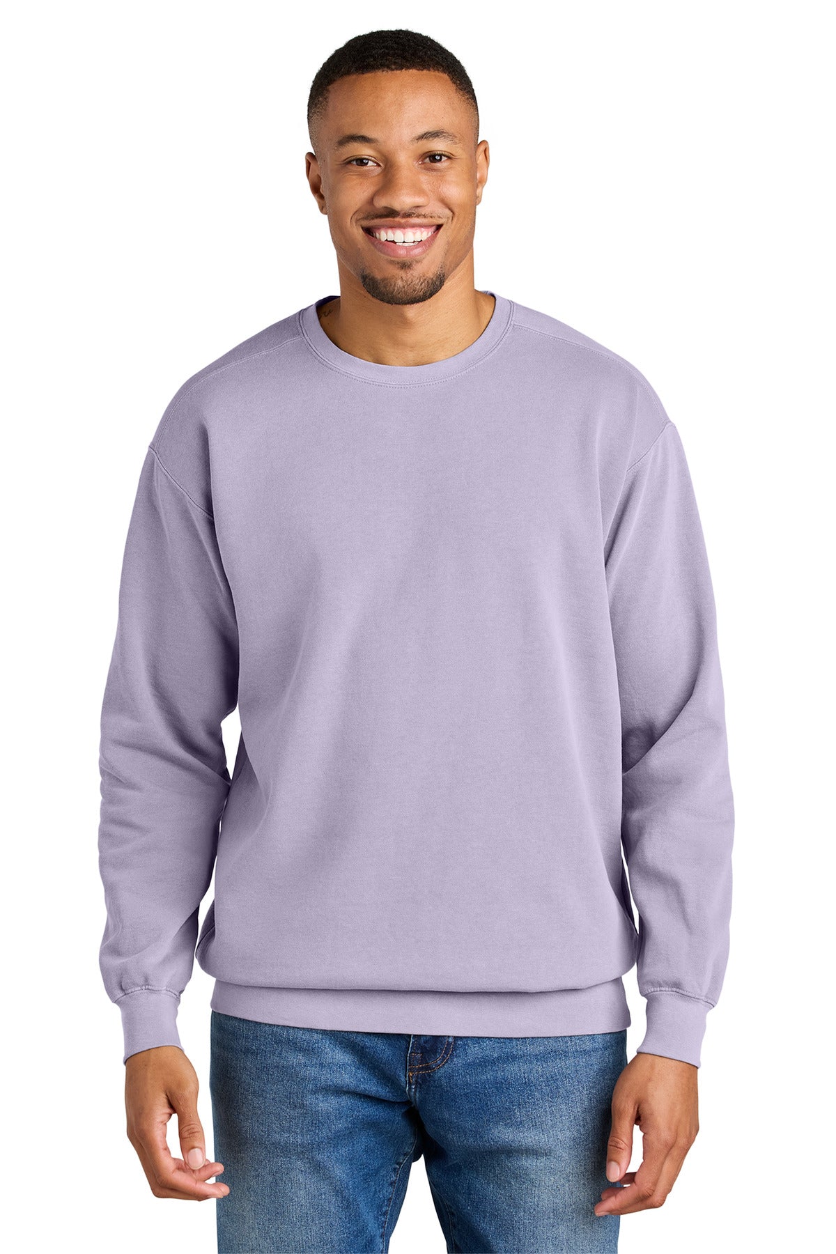 Comfort Colors® Ring Spun Crewneck Sweatshirt - Orchid - 2XL