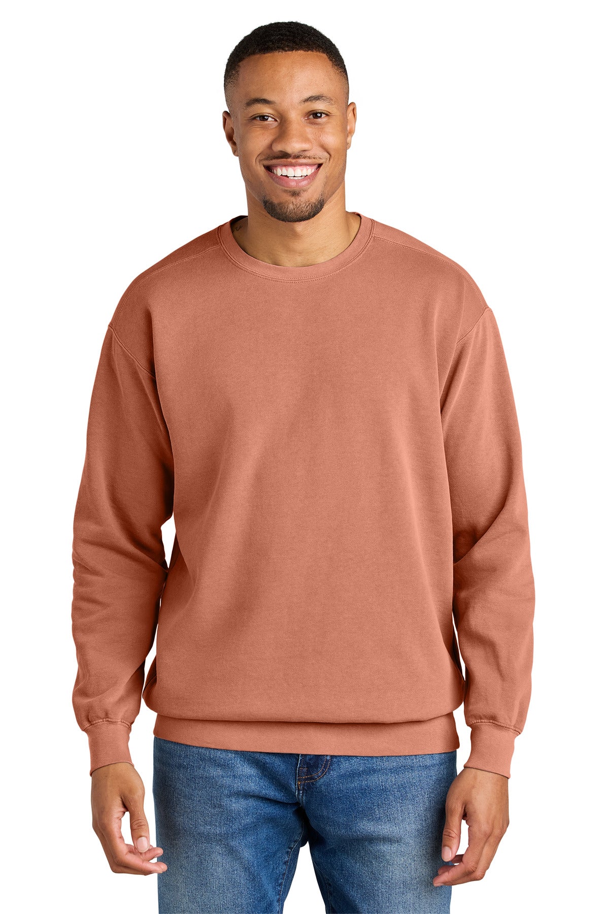 Comfort Colors® Ring Spun Crewneck Sweatshirt - Terracotta - 2XL
