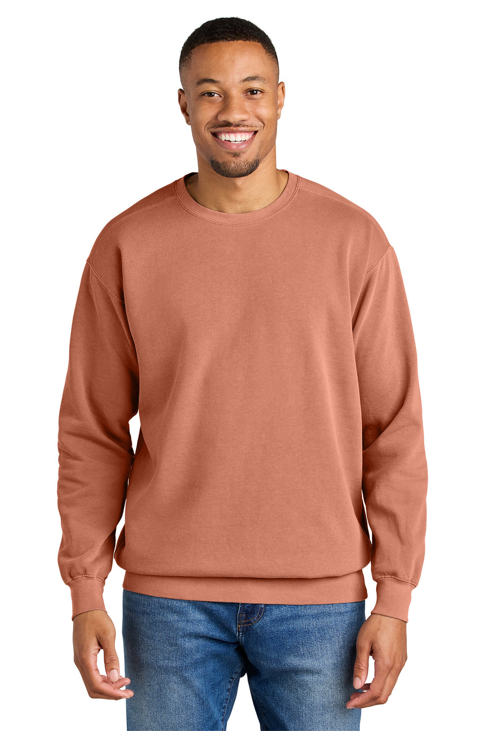 Comfort Colors® Ring Spun Crewneck Sweatshirt - Terracotta - 2XL