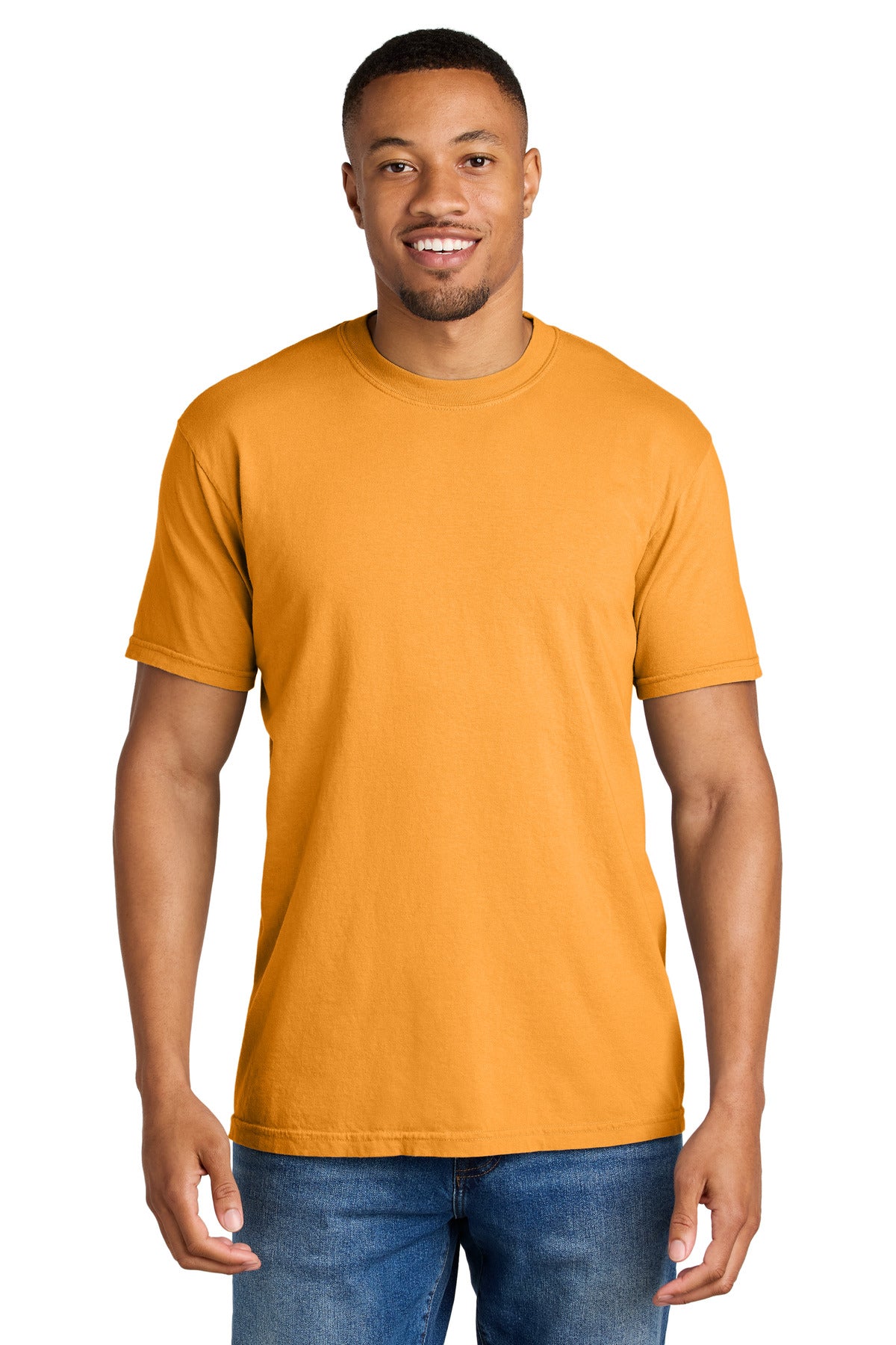 Comfort Colors® Heavyweight Ring Spun Tee - Bright Orange - 2XL